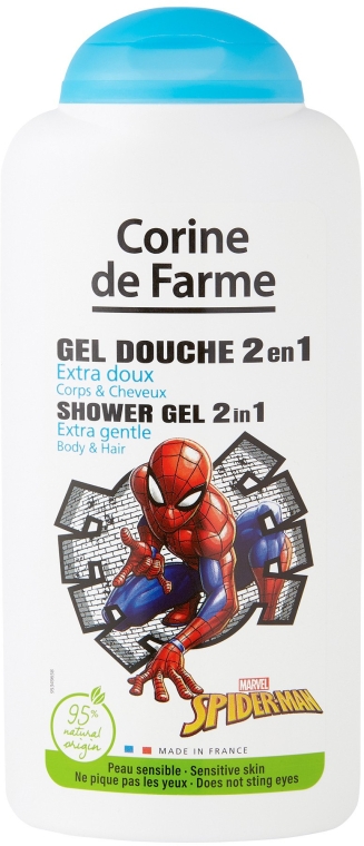 Гель для душа 2 в 1 "Spider-Man" - Corine De Farme — фото N2
