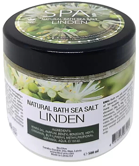 Натуральная морская соль для ванны "Липа" - Bio2You Natural Bath Sea Salt Linden — фото N1