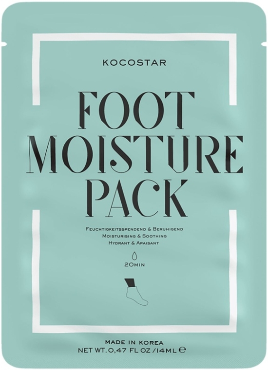 Зволожувальна маска для стоп - Kocostar Foot Moisture Pack — фото N1