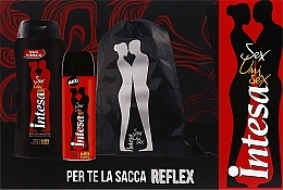 Парфумерія, косметика Набір - Intesa Sex Unisex Set (deo/150ml + sh/gel/300ml + bag/1pcs)
