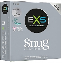 Духи, Парфюмерия, косметика Презервативы плотно прилегающие, 3 шт. - EXS Condoms Snug Fit