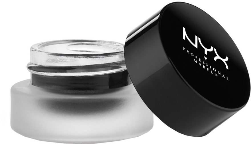 Гелевая матовая подводка для глаз - NYX Professional Makeup Gel Liner And Smudger — фото N1