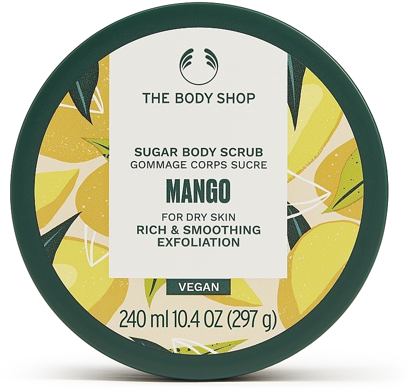 Скраб для тела "Манго" - The Body Shop Mango Sugar Body Scrub Vegan — фото N3