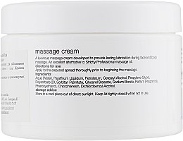 Масажний крем - Strictly Professional Body Care Massage Cream — фото N2