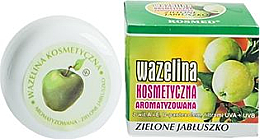 Парфумерія, косметика Вазелін для губ "Зелене яблуко" - Kosmed Flavored Jelly Green Apple