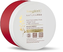 Парфумерія, косметика Маска для волосся - Bottega Verde Natura Pro Pomegranate Extract Mask