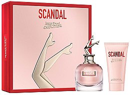 Духи, Парфюмерия, косметика Jean Paul Gaultier Scandal - Набор (edp/80ml + b/lot/75ml)