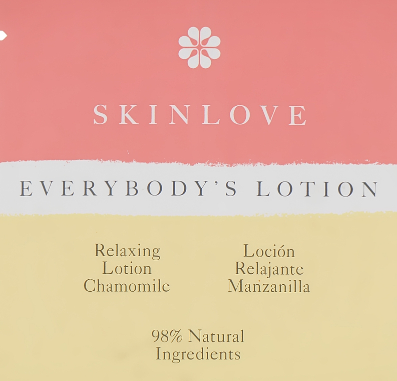 Расслабляющий лосьон для тела с ромашкой - Skinlove Natural Joy (пробник)