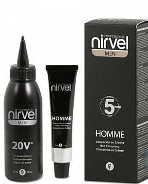 Мужской камуфляж для волос - Nirvel Professional Men Homme