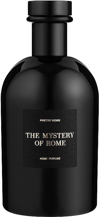 Poetry Home The Mystery Of Rome Black Round Collection - Парфумований дифузор — фото N1