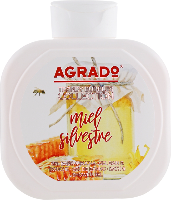 Гель для душа "Дикий мед" - Agrado Trendy Bubbles Collection Wild Honey Shower Gel