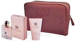 Духи, Парфюмерия, косметика Trussardi Delicate Rose - Набор (edt 50ml + b/l 100ml + bag) (тестер)