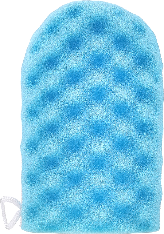 Перчатка-мочалка, голубая - LULA — фото N1
