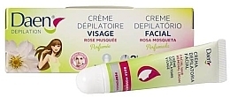 Крем для депиляции волос на лице "Шиповник" - Daen Rosehip Facial Depilatory Cream — фото N1