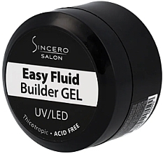 Парфумерія, косметика Гель для нарощування нігтів - Sincero Salon Easy Fluid Builder Gel