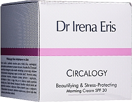 Омолоджувальний денний крем проти стресу SPF 30 - Dr. Irena Eris Circalogy Beautifying & Stress-Protection Morning Cream SPF 30 — фото N1