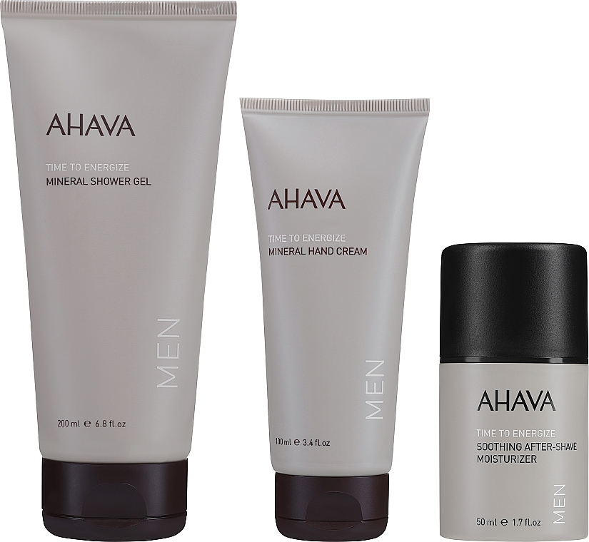 УЦЕНКА Набор для мужчин - Ahava Love Yourself Like I Love You For Him (sh/gel/200 ml + h/cr/100 ml + ash/gel/50 ml) * — фото N2