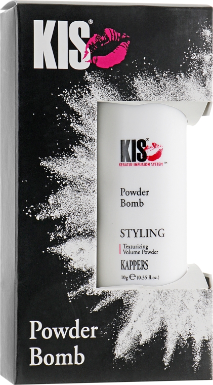 Текстурувальна пудра для прикореневого об'єму волосся - Kis Care Styling Powder Bomb — фото N1