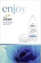 Набір - Dove Enjoy Body Wash Gift Set (soap/90g + sh/gel/250ml) — фото N1