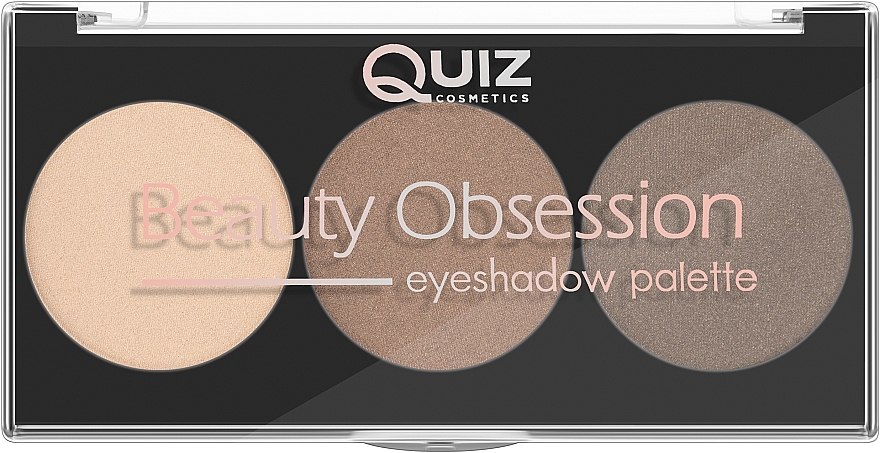 УЦЕНКА Палетка теней для век - Quiz Cosmetics Beauty Obssesion Eyeshadow Palette * — фото N2