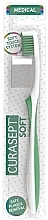 Зубна щітка "Soft Medical" м'яка, зелена - Curaprox Curasept Toothbrush Green — фото N2