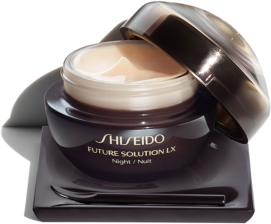 Ночной крем для полного восстановления кожи лица - Shiseido Future Solution LX Total Regenerating Cream — фото N4
