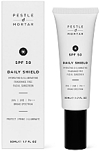Духи, Парфюмерия, косметика Солнцезащитный крем для лица - Pestle & Mortar Daily Shield SPF 50