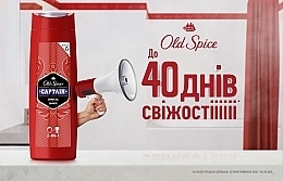 Шампунь-гель для душу 2 в 1 - Old Spice Captain Shower Gel + Shampoo — фото N3