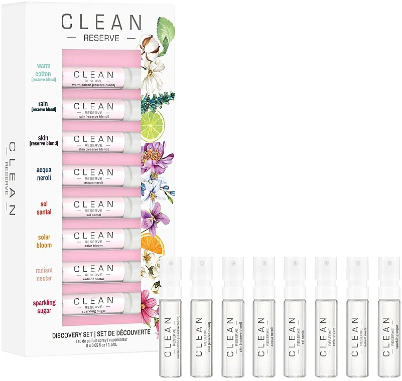 Clean Reserve Perfume Discovery Set - Набір, 8 продуктів — фото N1