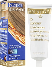 Духи, Парфюмерия, косметика Оттеночный бальзам для волос - Vip's Prestige BeBlond Semi-Permanent Hair Toner
