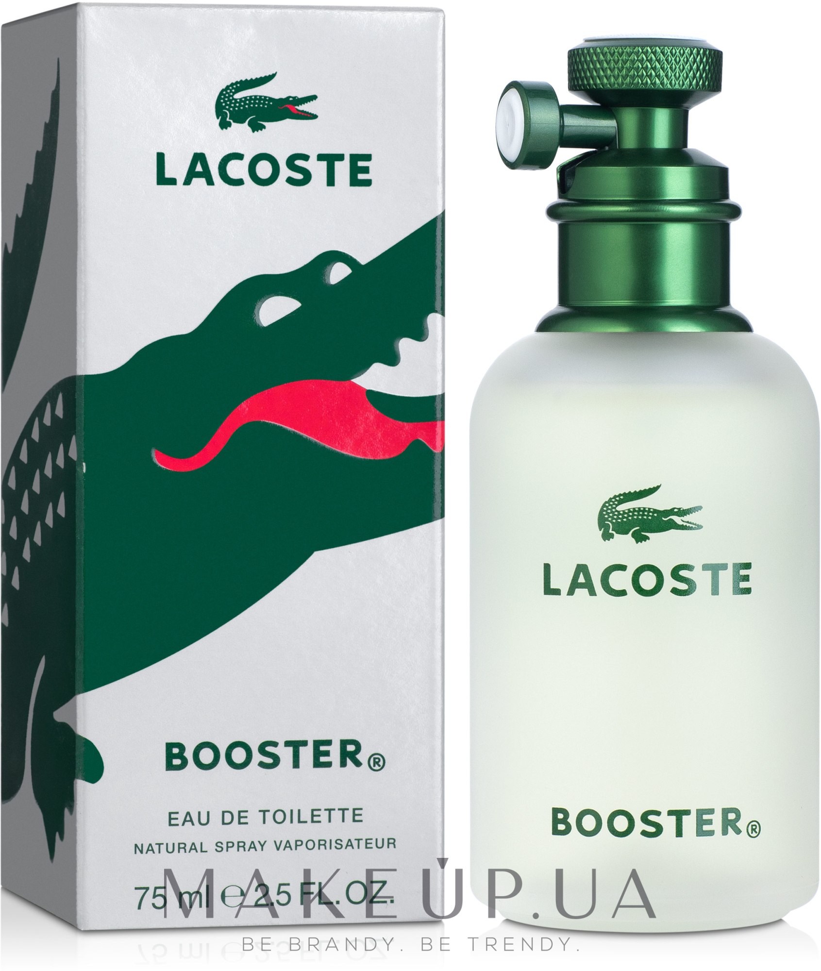 Lacoste Booster - Туалетна вода — фото 75ml