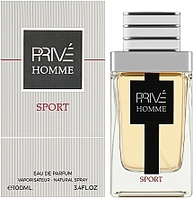 Prive Homme Sports - Парфюмированная вода — фото N2