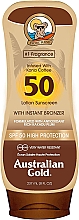 Духи, Парфюмерия, косметика Солнцезащитный крем с мгновенным загаром - Australian Gold Lotion Sunscreen With Instant Bronzer SPF 50