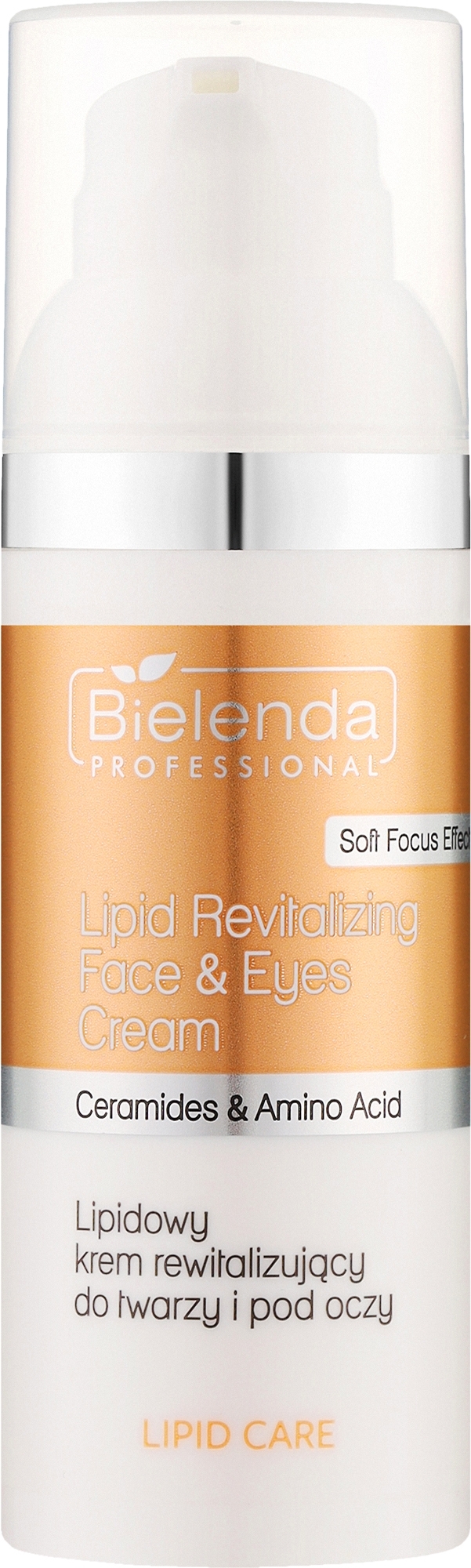 Відновлювальний крем для обличчя та шкіри навколо очей - Bielenda Professional Lipid Care Revitalizing Face and Eye Cream — фото 50ml