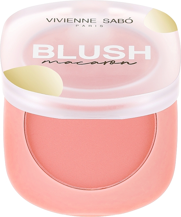 Матові рум'яна для обличчя - Vivienne Sabo Matte Face Blush Macaron — фото N1