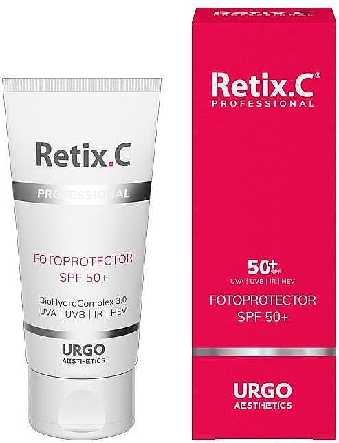 Солнцезащитный крем для лица с высокой степенью защиты - Retix.C Fotoprotector SPF 50+ — фото N1