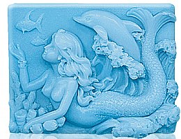 Гліцеринове мило "Морська сирена" - Bulgarian Rose Glycerin Fragrant Soap Blue Mermaid — фото N1