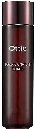 Тонер для лица с муцином черной улитки - Ottie Black Signature Toner (мини) — фото N1