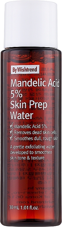 Тонер с миндальной кислотой - By Wishtrend Mandelic Acid 5% Skin Prep Water — фото N1