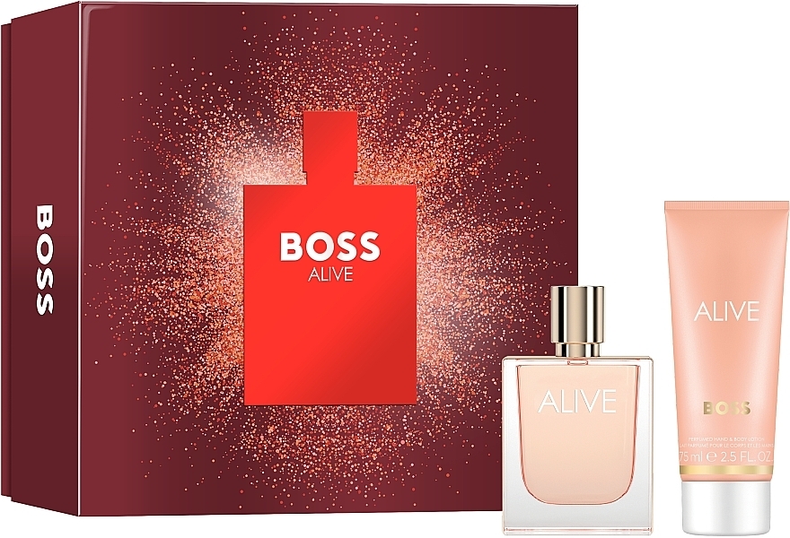 BOSS Alive - Набор (edp/50ml + b/lot/75ml) — фото N1