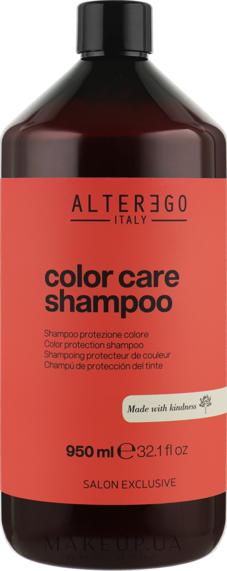 Шампунь для окрашенных и осветленных волос - Alter Ego Treatment Color Care Shampoo — фото 950ml