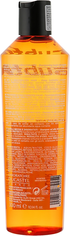 Шампунь глибокого зволоження - Laboratoire Ducastel Subtil Color Lab Hydratation Active Deep Hydratation Shampoo — фото N4