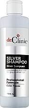 Нейтралізувальний шампунь для сивого й світлого волосся - Dr. Clinic Silver Shampoo — фото N2