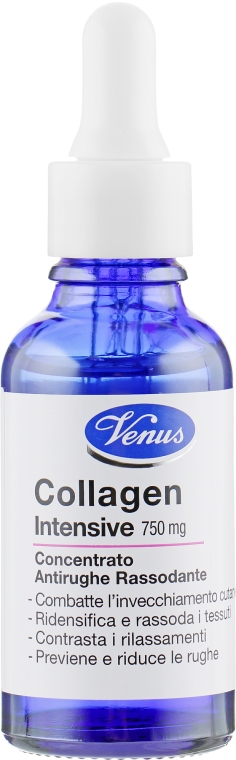 Концентрат від зморщок з колагеном "Інтенсивне відновлення" - Venus Collagen Intensive — фото N2
