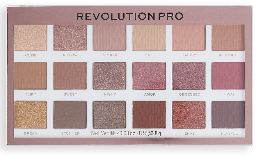 Палетка теней для век - Revolution Pro Iconic Regeneration Eyeshadow Palette — фото N1