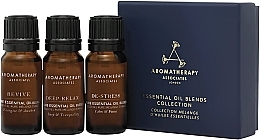 Парфумерія, косметика Набір - Aromatherapy Associates Essential Oil Blends Collection (oil/3x10ml)