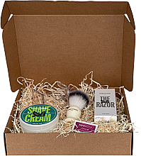 Набор, 5 продуктов - Men Rock Ultimate Classic Shaving Gift Set Sicilian Lime — фото N2