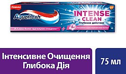 Зубная паста "Интенсивное очищение, Глубокое действие" - Aquafresh Intense Clean Deep Action Toothpaste — фото N2