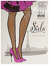 Колготки женские "Bikini Collant", 40 Den, daino - Siela — фото N3