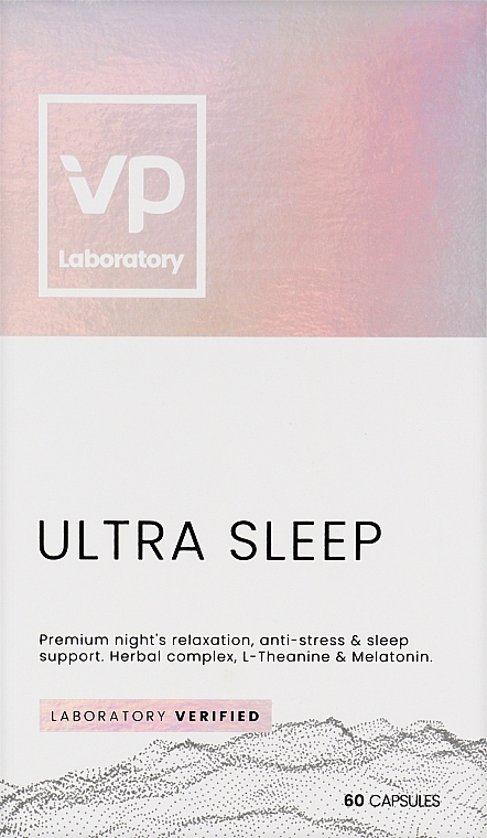 УЦЕНКА Пищевая добавка для улучшения сна, капсулы - VPlab Ultra Sleep * — фото N1